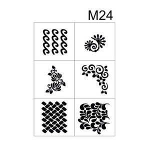 PNS Airbrush Sjabloon M24 