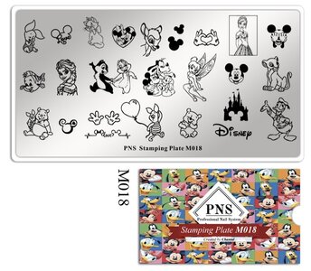 PNS Stampingplate M018 Disney