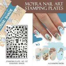 Moyra Stamping Plate 127 - Esquisse (Shade)