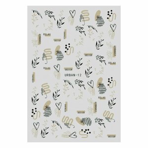 Nail Sticker Urban Nails NSU12