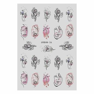 Nail Sticker Urban Nails NSU36