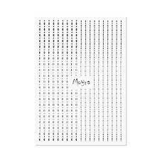 Moyra Nailart Strips Dots 02 Silver