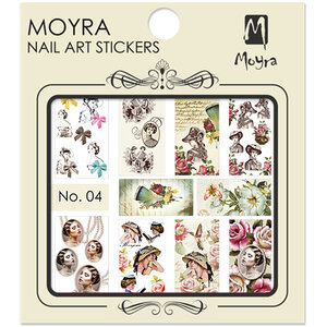 Moyra Nail art watertranfer Sticker 04