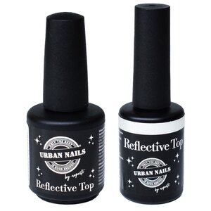 Urban Nails Reflective Top Gel zilver (no wipe)