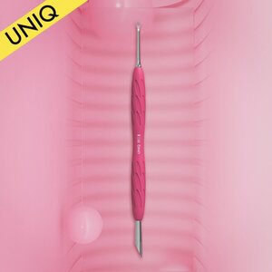 Staleks PRO - UNIQ 11 TYPE 2 Manicure Pusher With Silicone Handle "Gummy" PQ-11/2