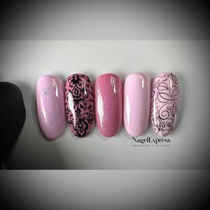 Inspiratie set: Stamping Gel Pink