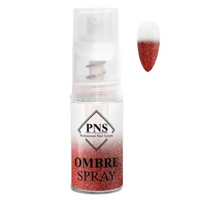 PNS Ombre Spray Glitter 019 Rood airbrush