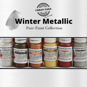 Urban Nails Pure Paint Winter Metallic Collection