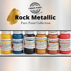 Urban Nails Pure Paint Rock Metallic Collection