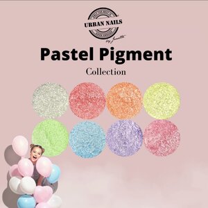 Urban Nails Pure Pigments Pastel Collection