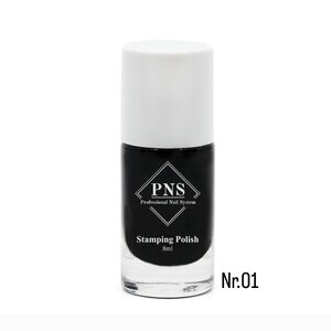 PNS Stamping Polish 001 Zwart