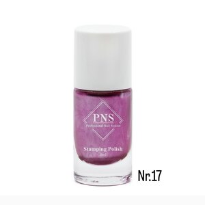 PNS Stamping Polish 017 Metallic Roze