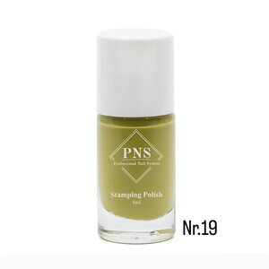 PNS Stamping Polish 019 Lime Groen