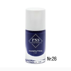 PNS Stamping Polish 026 Nacht Blauw