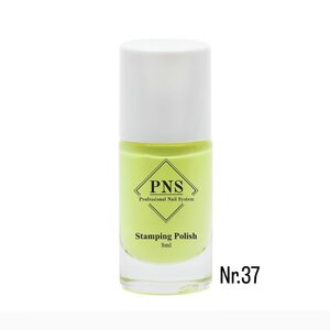 PNS Stamping Polish 037 Pastel Geel