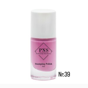 PNS Stamping Polish 039 Pastel Roze