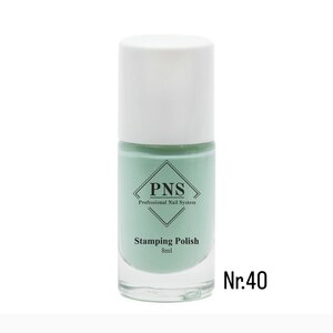 PNS Stamping Polish 040 Pastel Groen