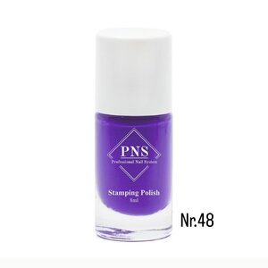 PNS Stamping Polish 048 Neon Paars