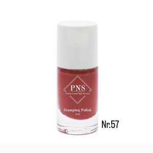 PNS Stamping Polish 057 Lipstick Rood