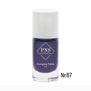 PNS Stamping Polish 067 Donker Paars