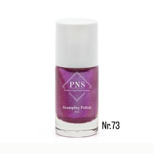 PNS Stamping Polish 073 Hot Pink