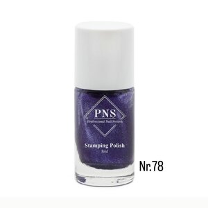 PNS Stamping Polish 078 Donker Paars