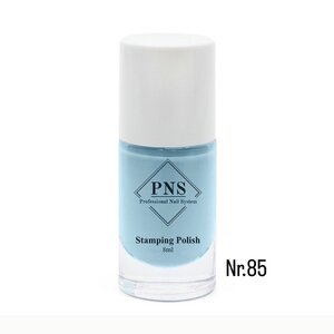 PNS Stamping Polish 085 Light Blue