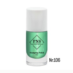 PNS Stamping Polish 106 Pearl Groen