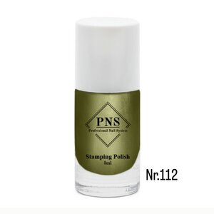 PNS Stamping Polish 112 Metallic Green