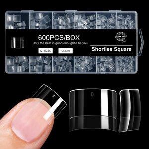 Tip Box Square Shorties Urban Nails