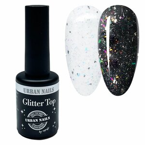 Mini Glitter Top Gel MGT07 Flakes Multi-color Urban Nails