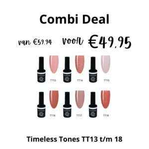 .Combi Deal Timeless Tones TT13-18 Gelpolish Urban Nails 