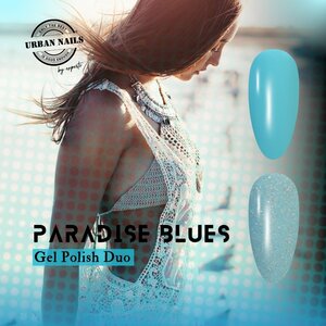 Paradise Blues Gel Polish Duo  -Limited- Urban Nails