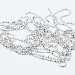 Urban Nails Silver Chain - Nagel ketting voor nailart