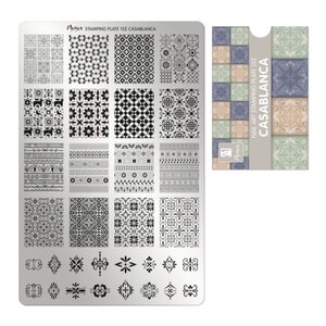 Moyra Stamping Plate 152 - Casablanca