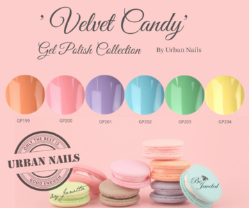 Velvet Candy Gelpolish Collection Urban Nails