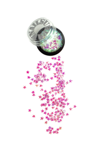 Glitter inlay; 3D Star Juwel 01;