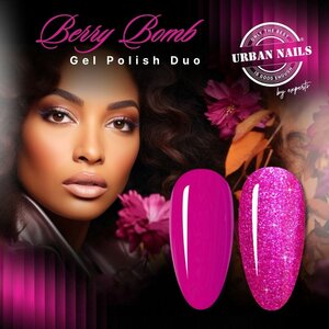 Berry Bomb Gel Polish duo 