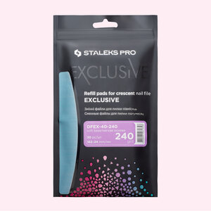 Staleks Hygienic files 240 grit Soft Exclusive (DFEX-40-240)