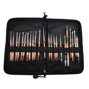 Rosegold Penselen lijn Urban Nails + gratis Etui