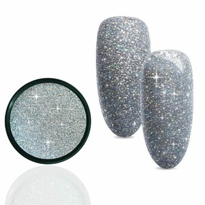 Reflective holografisch zilveren glitter