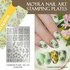 Moyra Stamping Plate 130 - In Bloom (+ Gratis Try-on plate Sheet)_