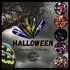 Halloween Ornaments Glitter Collection _